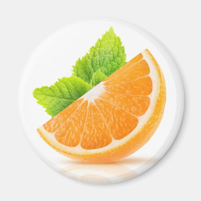 Orange slice magnet (Front)