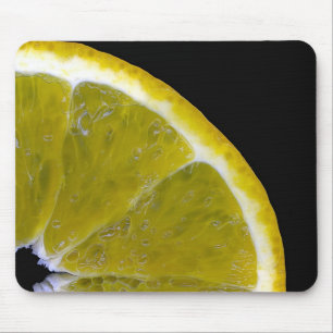 Orange slice mouse mat