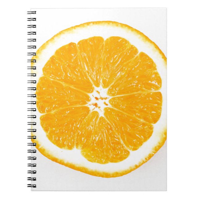 Orange slice notebook (Front)