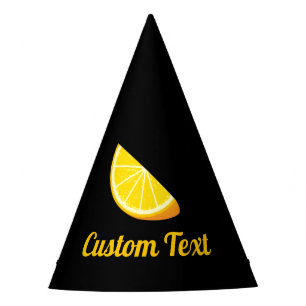 Orange Slice Party Hat