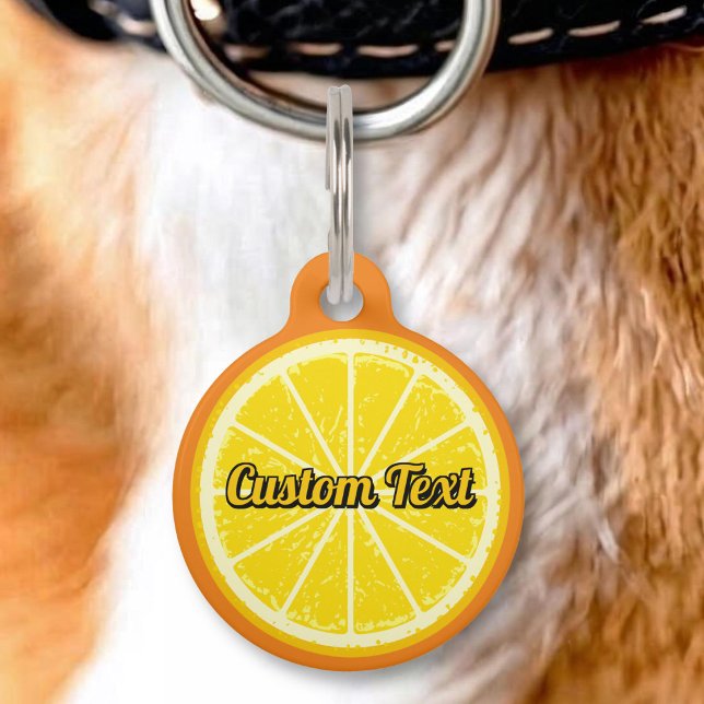 Orange Slice Pet Tag (Creator Uploaded)