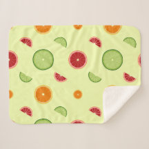 Orange Slice Seamless Pattern