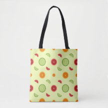 Orange Slice Seamless Pattern