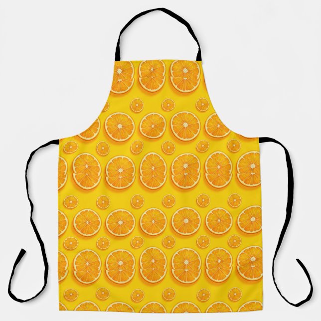 Orange slices apron (Front)