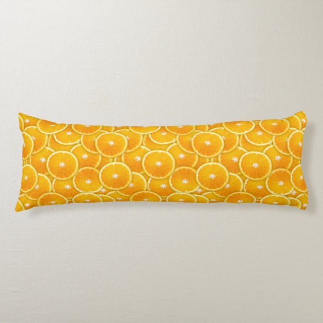 Orange slices body cushion (Front)