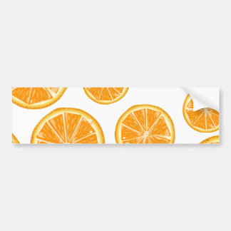Orange Slices Bumper Sticker