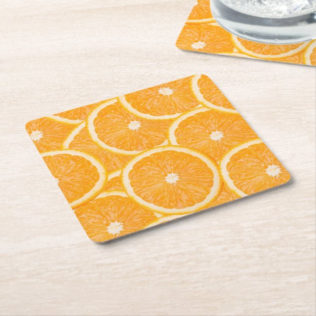 Orange Slices coasters (Angled)