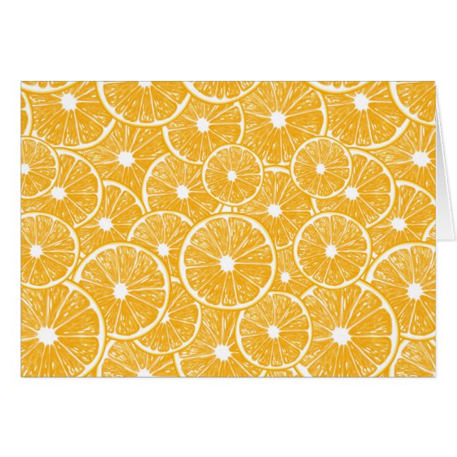 Orange slices pattern design (Front Horizontal)