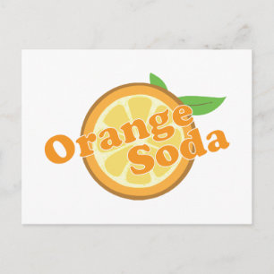 Orange Soda Postcard