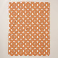Orange Southern Cottage Fleur de Lys