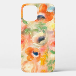 Orange Spring Flowers iPhone 12 Case