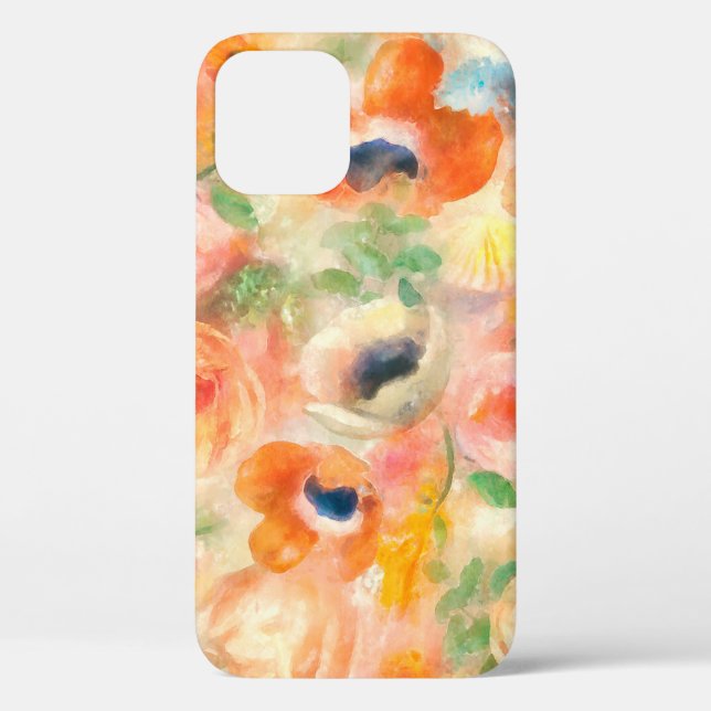 Orange Spring Flowers Case-Mate iPhone Case (Back)
