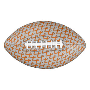 Orange Standard Ribbon American Football