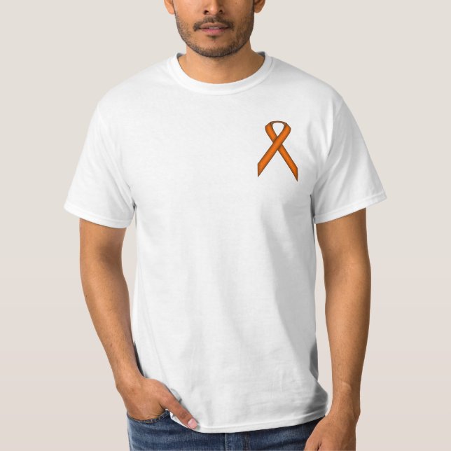 Orange Standard Ribbon T-Shirt (Front)