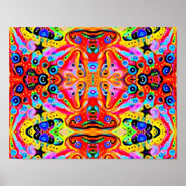 Orange Star Island Poster (Front)