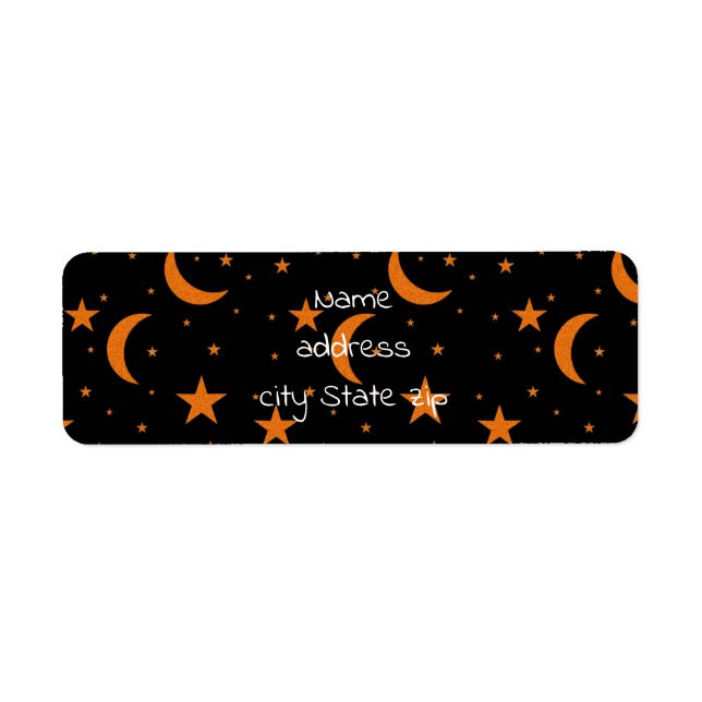 orange stars moons (Front)