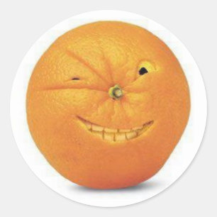 Orange Sticker