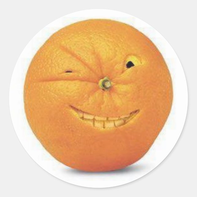 Orange Sticker (Front)