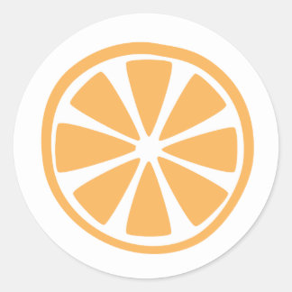 Orange Sticker
