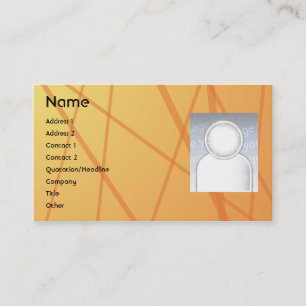 Orange Sticks - Business Card
