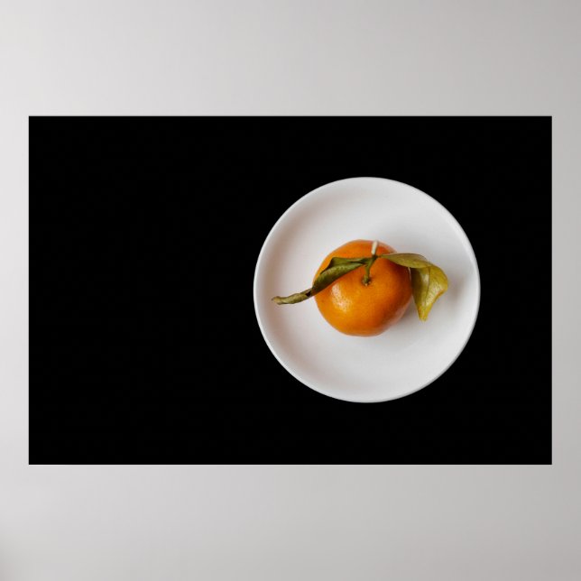 Orange Still Life Poster (Front)