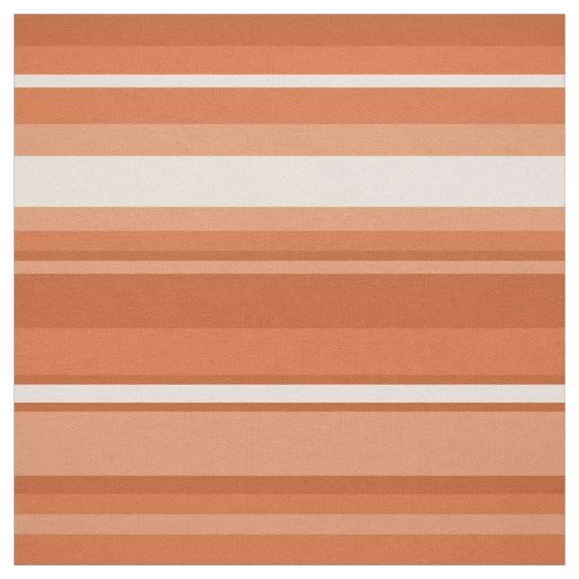 Orange stripes fabric (Swatch)