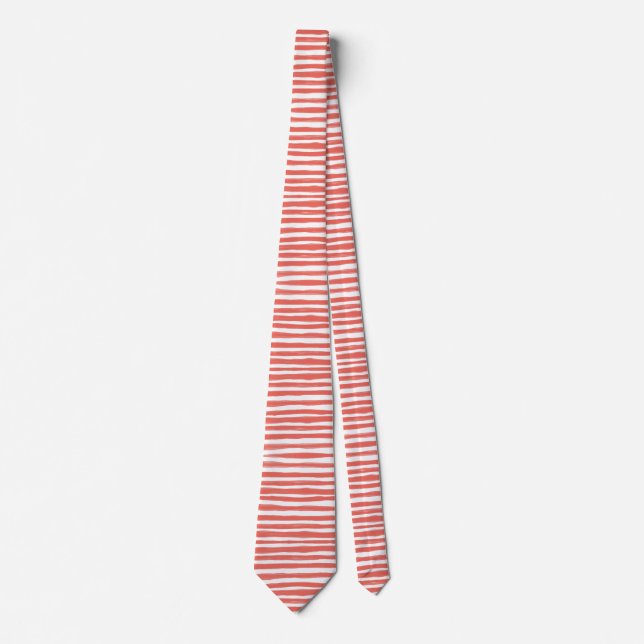 Orange stripes, lines  tie (Front)