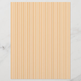 Orange stripes scrapbook paper design