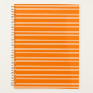 Orange Stripes Seamless Pattern Planner