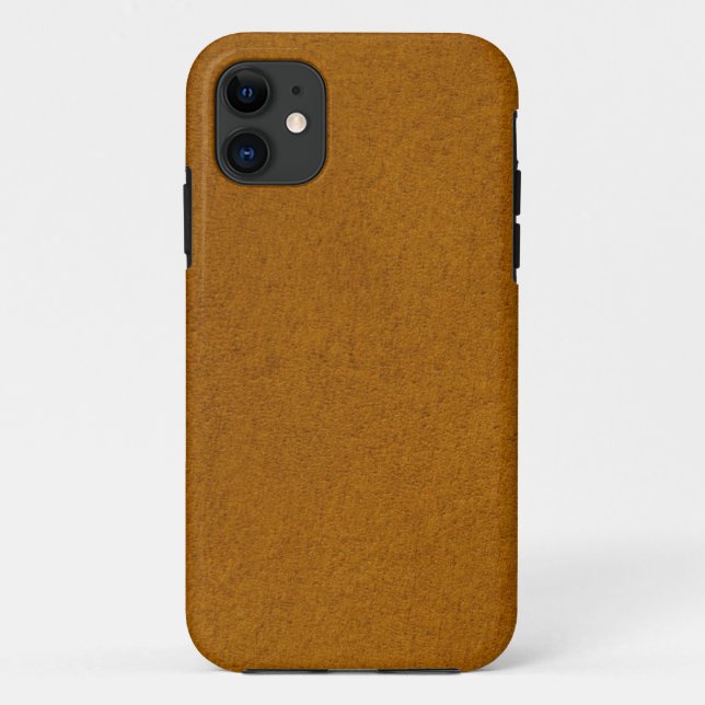 Orange suede Case-Mate iPhone case (Back)