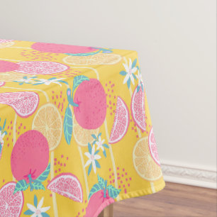 Orange Summer Mustard Tablecloth