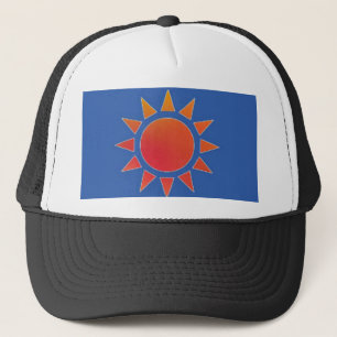 Orange Sun Hat