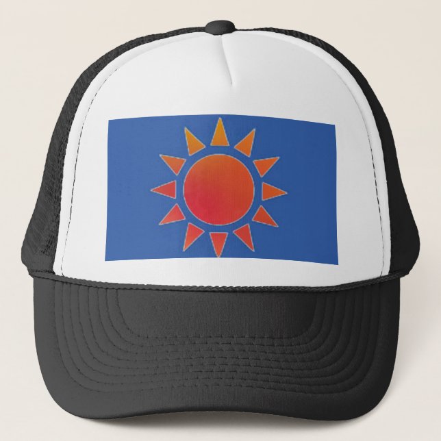 Orange Sun Hat (Front)