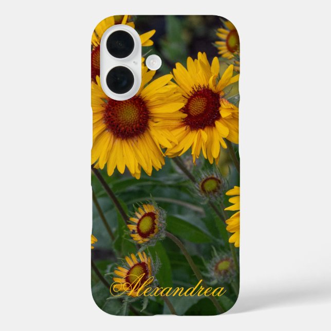 Orange Sunflowers – Bright Summer Photography Case-Mate iPhone Case (Back)