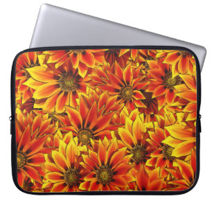 Orange Sunflowers Laptop Sleeve
