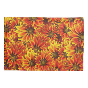 Orange Sunflowers Pillowcase