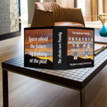 Orange Sunset 3 Generations Family Tree Quotes