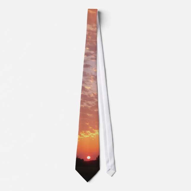 Orange Sunset Tie (Front)