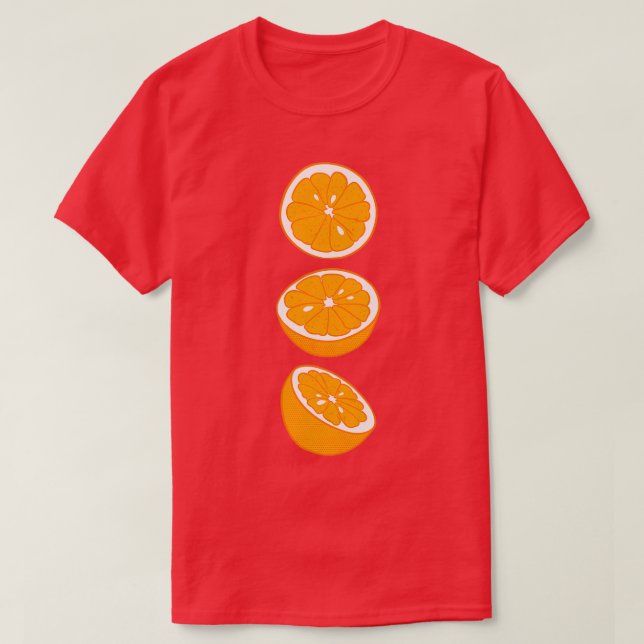 Orange T-Shirt (Design Front)