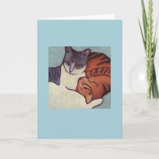 Orange Tabby Card (Front)