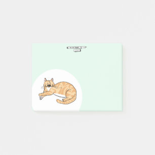 Orange Tabby Cat Post-it Notes