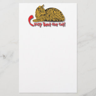 Orange Tabby Cat Stationery