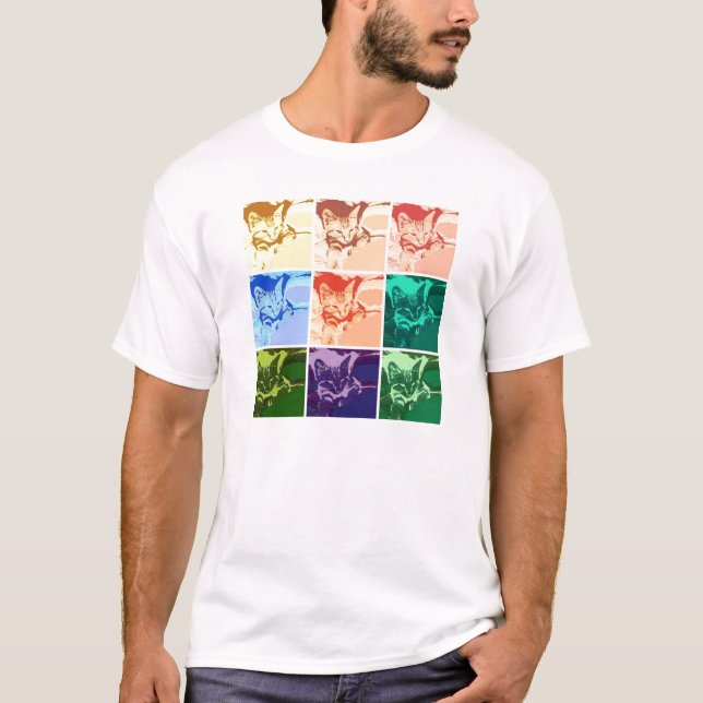 Orange Tabby Cat T-Shirt (Front)
