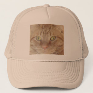 Orange Tabby Cat Trucker Hat