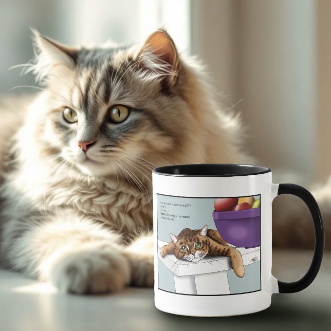 Orange Tabby Cute Treats Mug (Creator Uploaded)