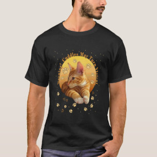 Orange Tabby Ginger Kitten Cat Lovers Mum Dad T-Shirt