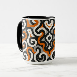 Orange Team (personalise) Mug