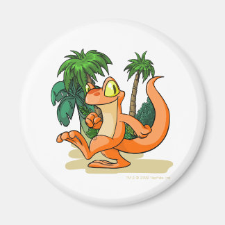 Orange Techo on a Mystery Island quest Magnet