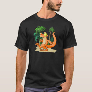 Orange Techo on a Mystery Island quest T-Shirt