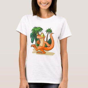 Orange Techo on a Mystery Island quest T-Shirt